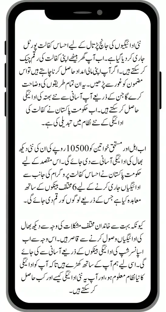 Discover the Latest Payment System Update for Ehsaas Kafalat Portal 2024