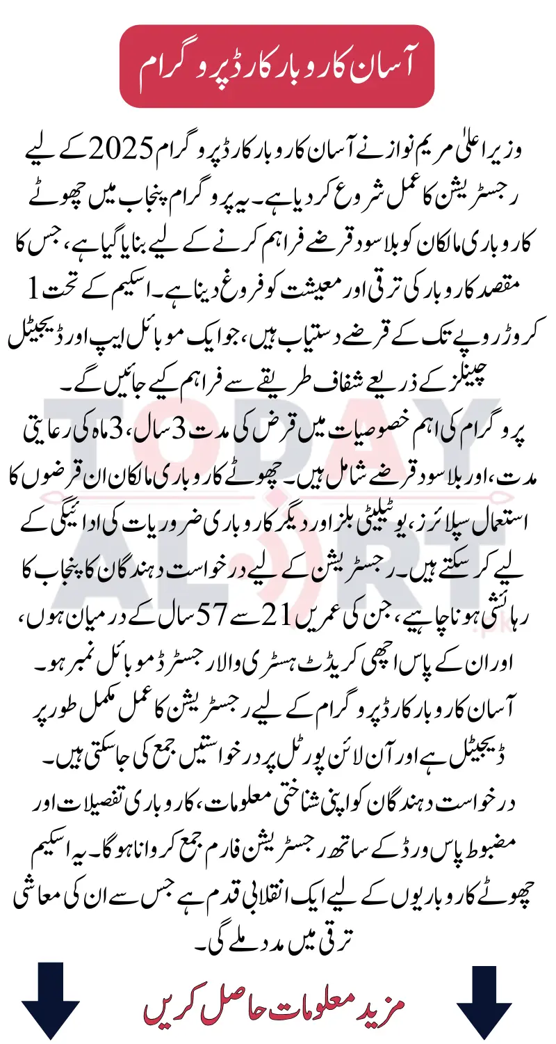 About the Asaan Karobar Card Program