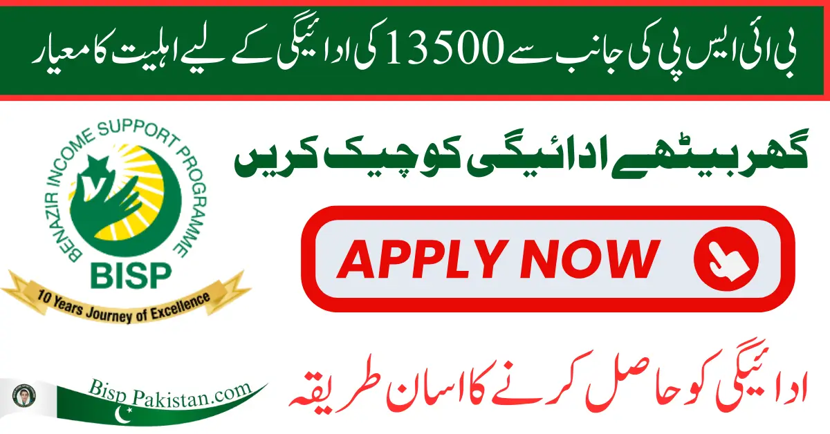 BISP 8171 February 2025 Payment Criteria For Registered Women How To Widraw 13500