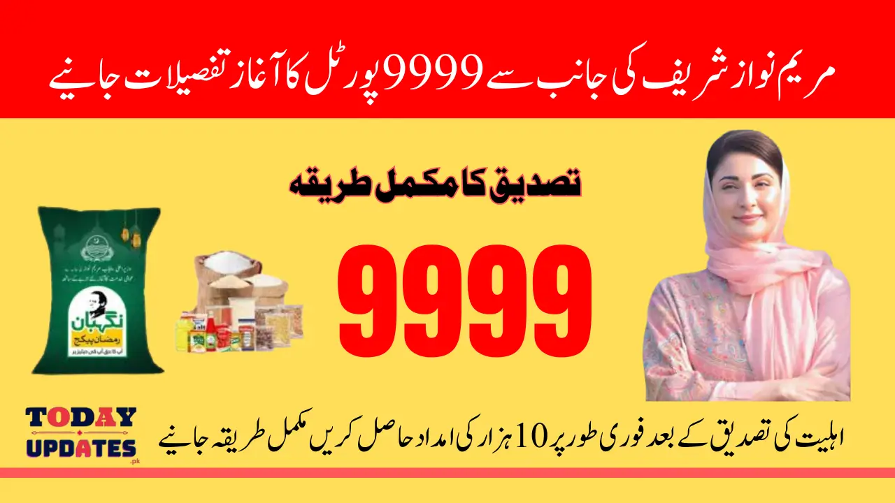 Maryam Nawaz Introduces 9999 Portal for Quick 10000 Payment Full Details 2025